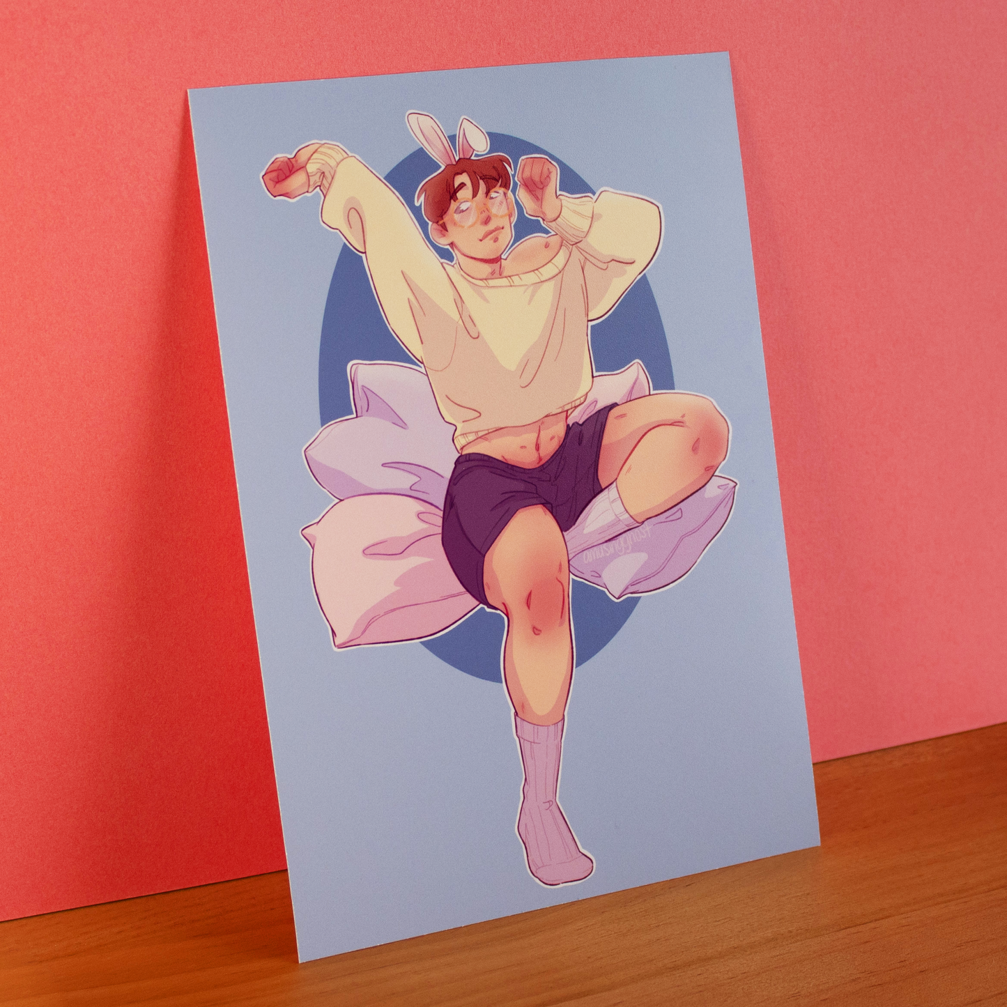Bunny Wonho Print