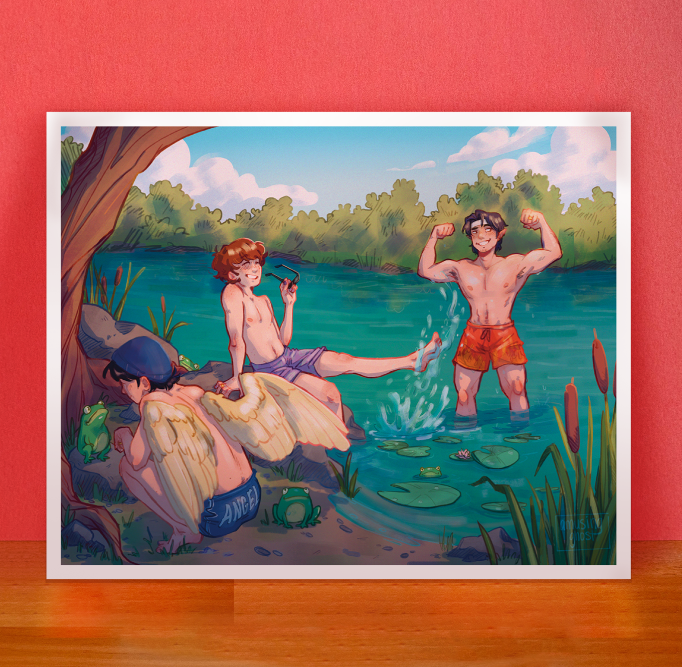 Lake Day Print