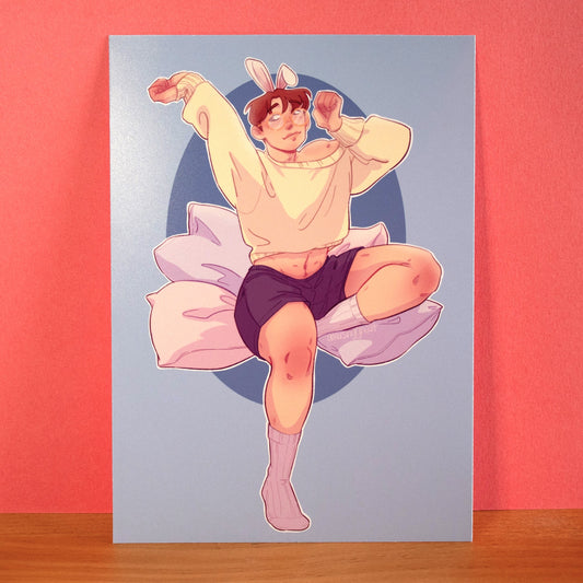 Bunny Wonho Print