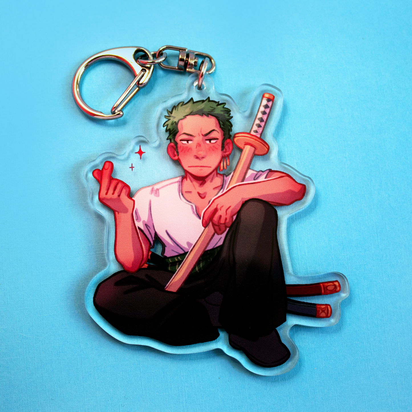 Fingerheart Strawhats Keychains