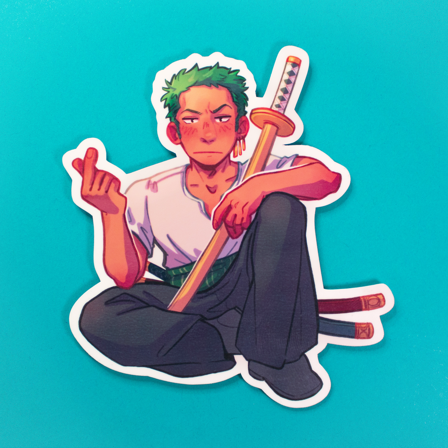 Fingerheart Strawhats Stickers