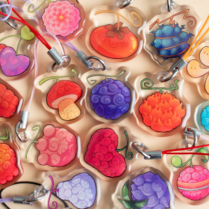 Devil Fruit Phone Charms
