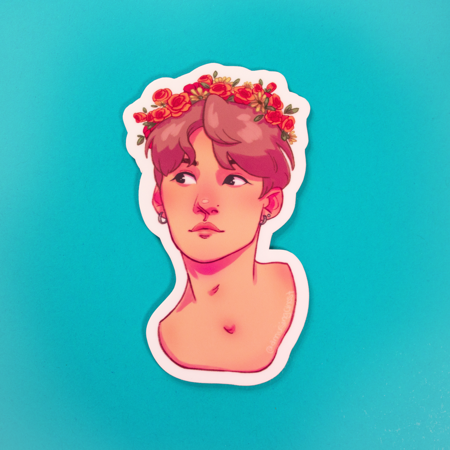 Flower Kids Stickers