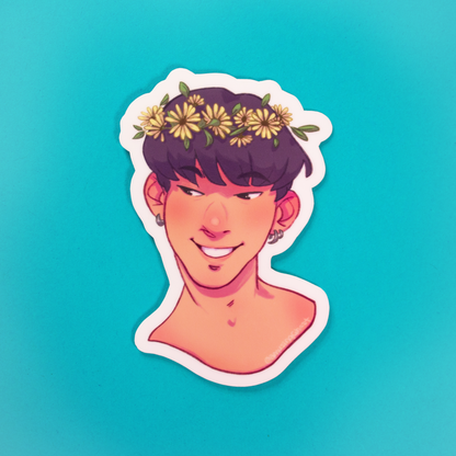 Flower Kids Stickers