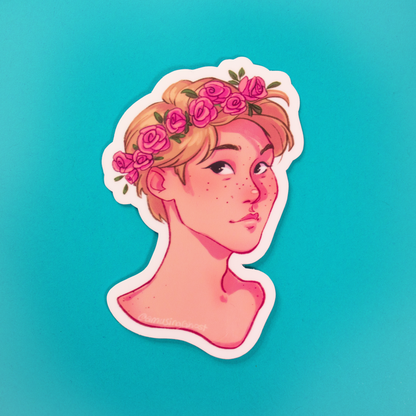 Flower Kids Stickers