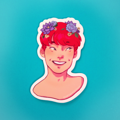 Flower Kids Stickers