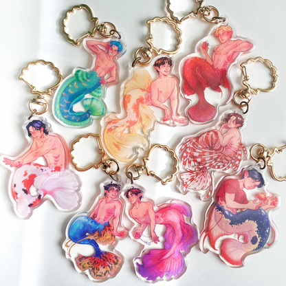 Ateez Sirens Keychains