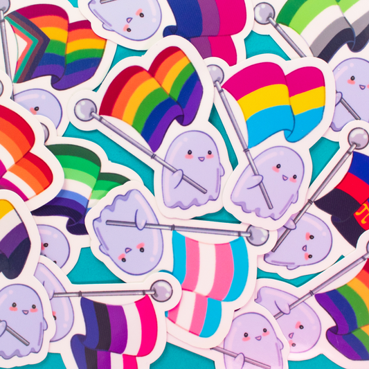 Pride Ghosties Stickers